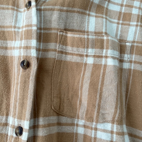 Gap brown checkered shirt - Picture 3 of 5